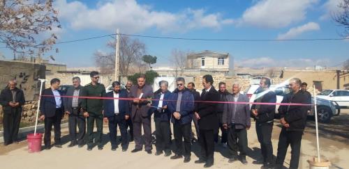 افتتاح آسفالت معابر روستای گردنگاه قوچمی